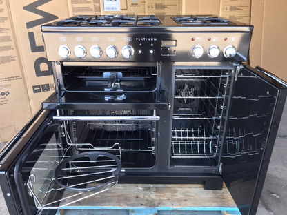 Rangemaster Platinum 90 Dual Fuel FSD Black