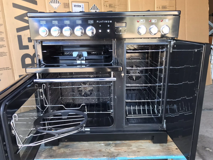 Rangemaster Platinum 90 Dual Fuel FSD Black