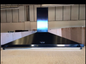 RANGEMASTER 110CM BLACK/CHROME EXTRACTOR HOOD