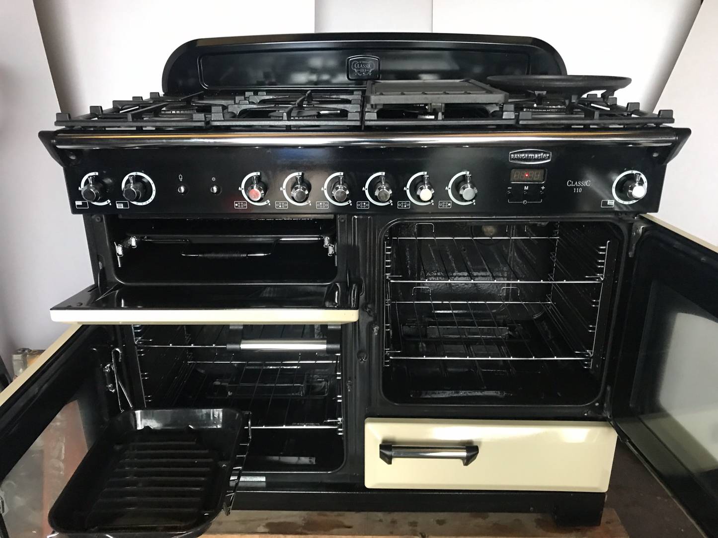 RANGEMASTER CLASSIC 110FSD NATURAL GAS COOKER