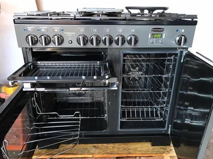 RANGEMASTER PROFESSIONAL DELUXE 100 DUAL FUEL FSD SLATE CHROME COOKER