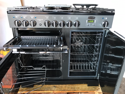 RANGEMASTER PROFESSIONAL DELUXE 100 DUAL FUEL FSD SLATE CHROME COOKER