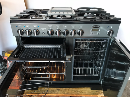 RANGEMASTER PROFESSIONAL DELUXE 100 DUAL FUEL FSD SLATE CHROME COOKER