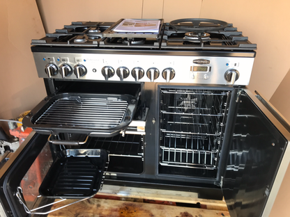 RANGEMASTER PROFESSIONAL DELUXE 100 DUAL FUEL FSD STAINLESS STEEL