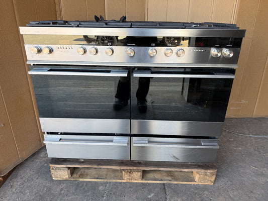 FISHER & PAYKEL 120CM DUAL FUEL FSD STAINLESS STEEL COOKER