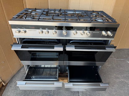 FISHER & PAYKEL 120CM DUAL FUEL FSD STAINLESS STEEL COOKER