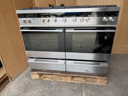 FISHER & PAYKEL 120CM DUAL FUEL FSD STAINLESS STEEL COOKER