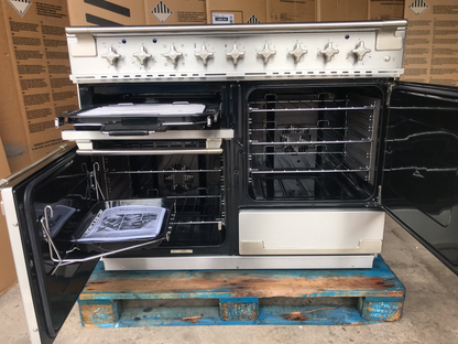 RANGEMASTER ELISE 110 INDUCTION STAINLESS STEEL ALL ELECTRIC
