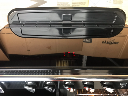 RANGEMASTER ELAN 110 INDUCTION BLACK WITH CHROME SPIRAL HANDLES