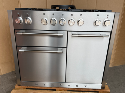 MERCURY 1082MM DUAL FUEL FSD STAINLESS STEEL COOKER
