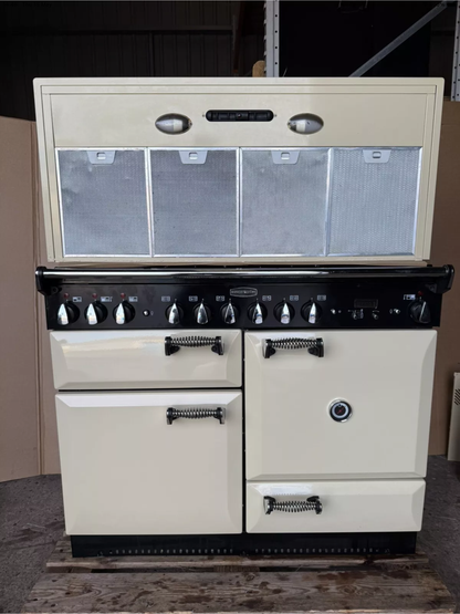 RANGEMASTER ELAN 110 DUAL FUEL CREAM WITH HOOD
