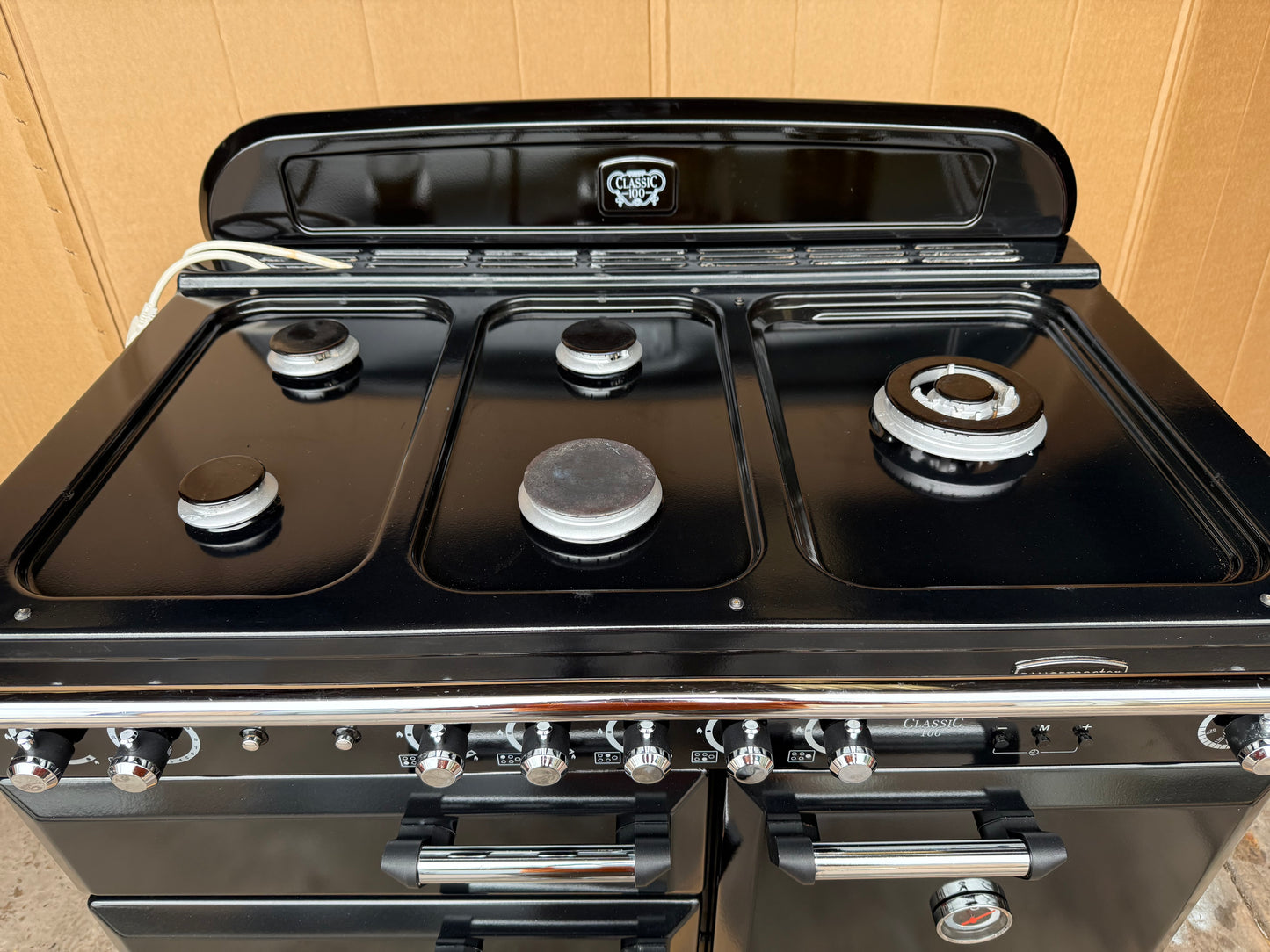 RANGEMASTER CLASSIC 100 FSD BLACK NATURAL GAS