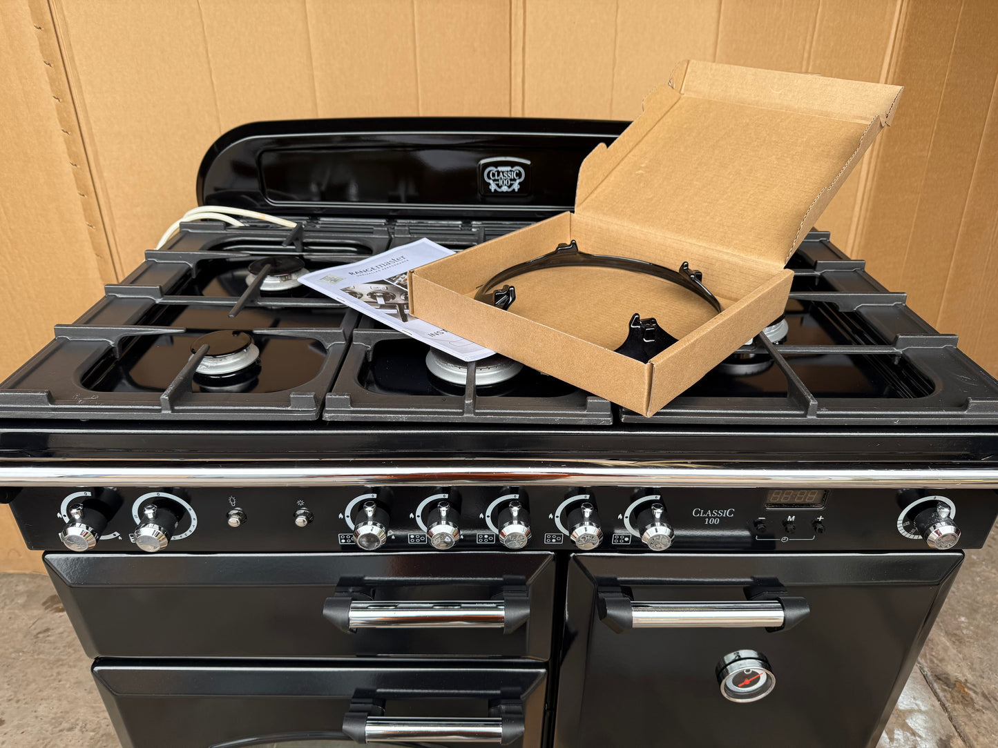 RANGEMASTER CLASSIC 100 FSD BLACK NATURAL GAS