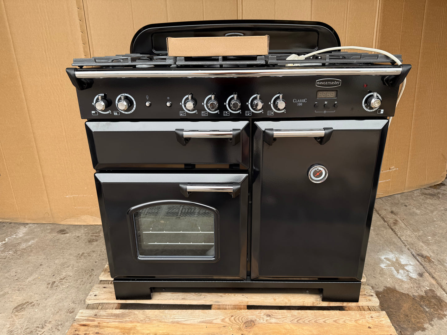 RANGEMASTER CLASSIC 100 FSD BLACK NATURAL GAS