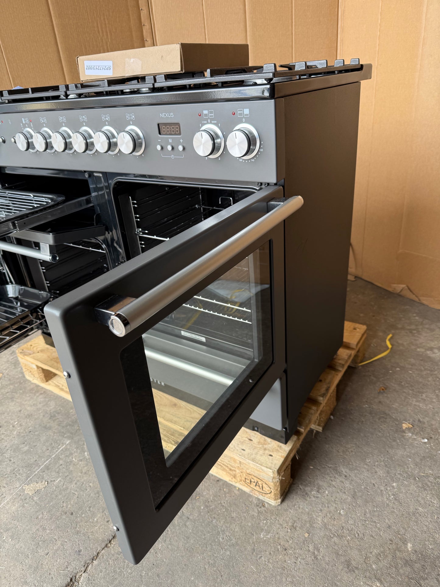 RANGEMASTER NEXUS 110 DUAL FUEL FSD SLATE/CHROME COOKER
