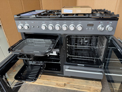 RANGEMASTER NEXUS 110 DUAL FUEL FSD SLATE/CHROME COOKER