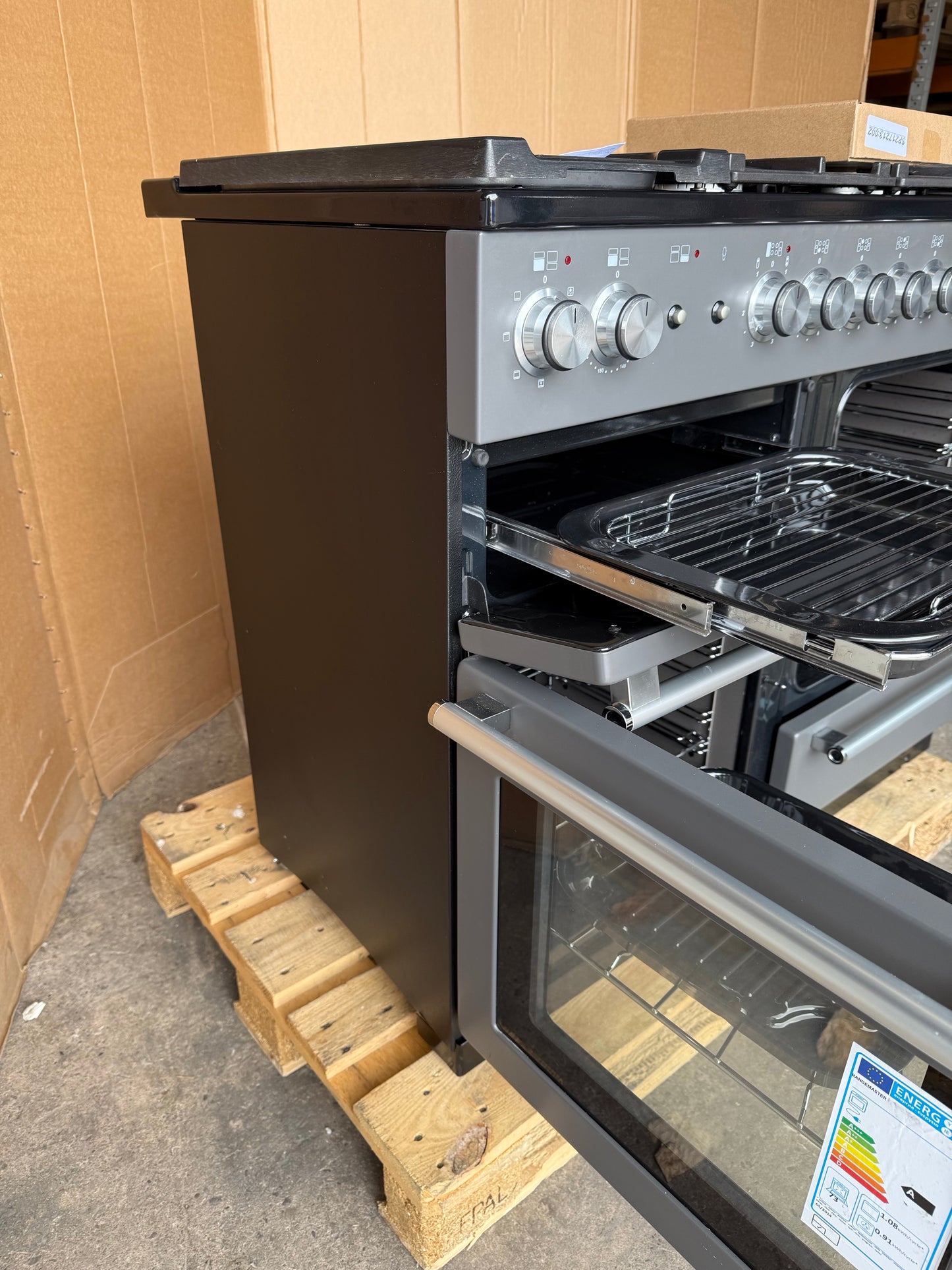 RANGEMASTER NEXUS 110 DUAL FUEL FSD SLATE/CHROME COOKER