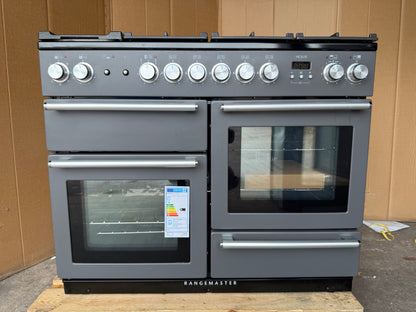 RANGEMASTER NEXUS 110 DUAL FUEL FSD SLATE/CHROME COOKER