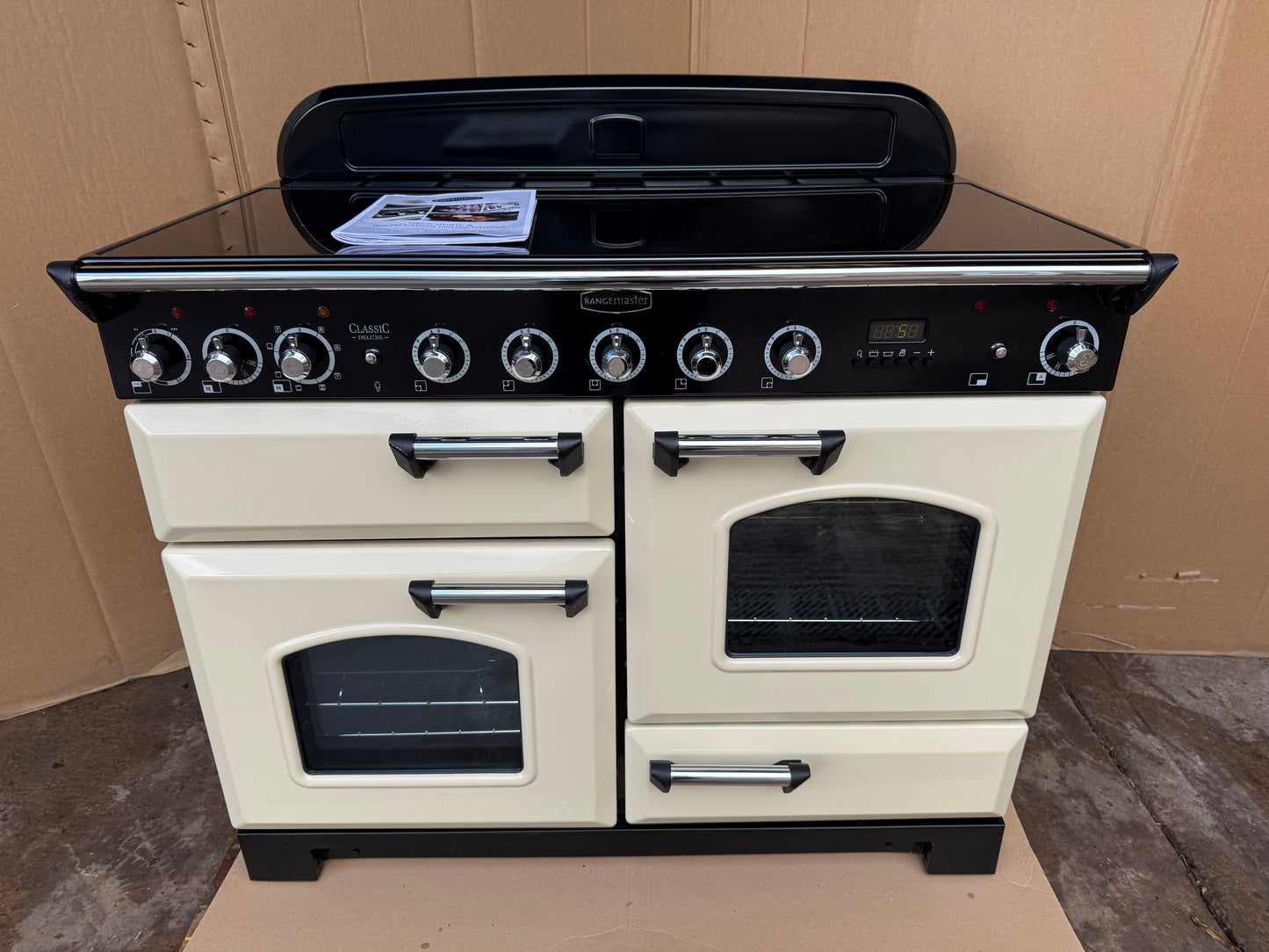 RANGEMASTER CLASSIC DELUXE 110 G5 INDUCTION ALL ELECTRIC COOKER