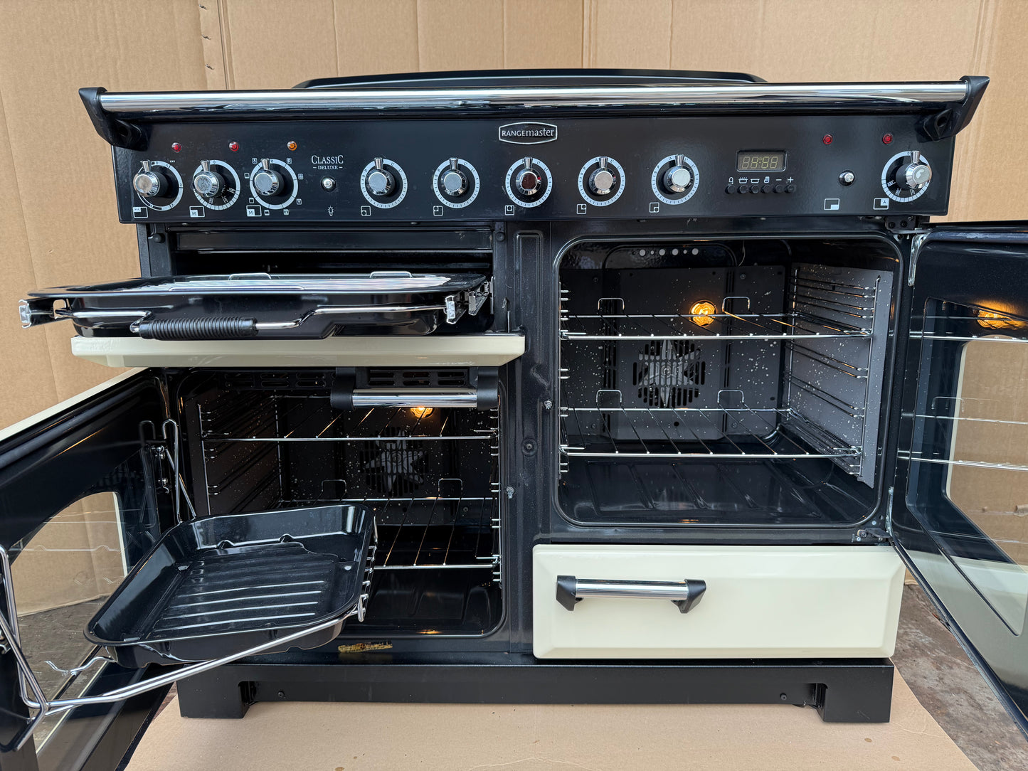 RANGEMASTER CLASSIC DELUXE 110 G5 INDUCTION ALL ELECTRIC COOKER