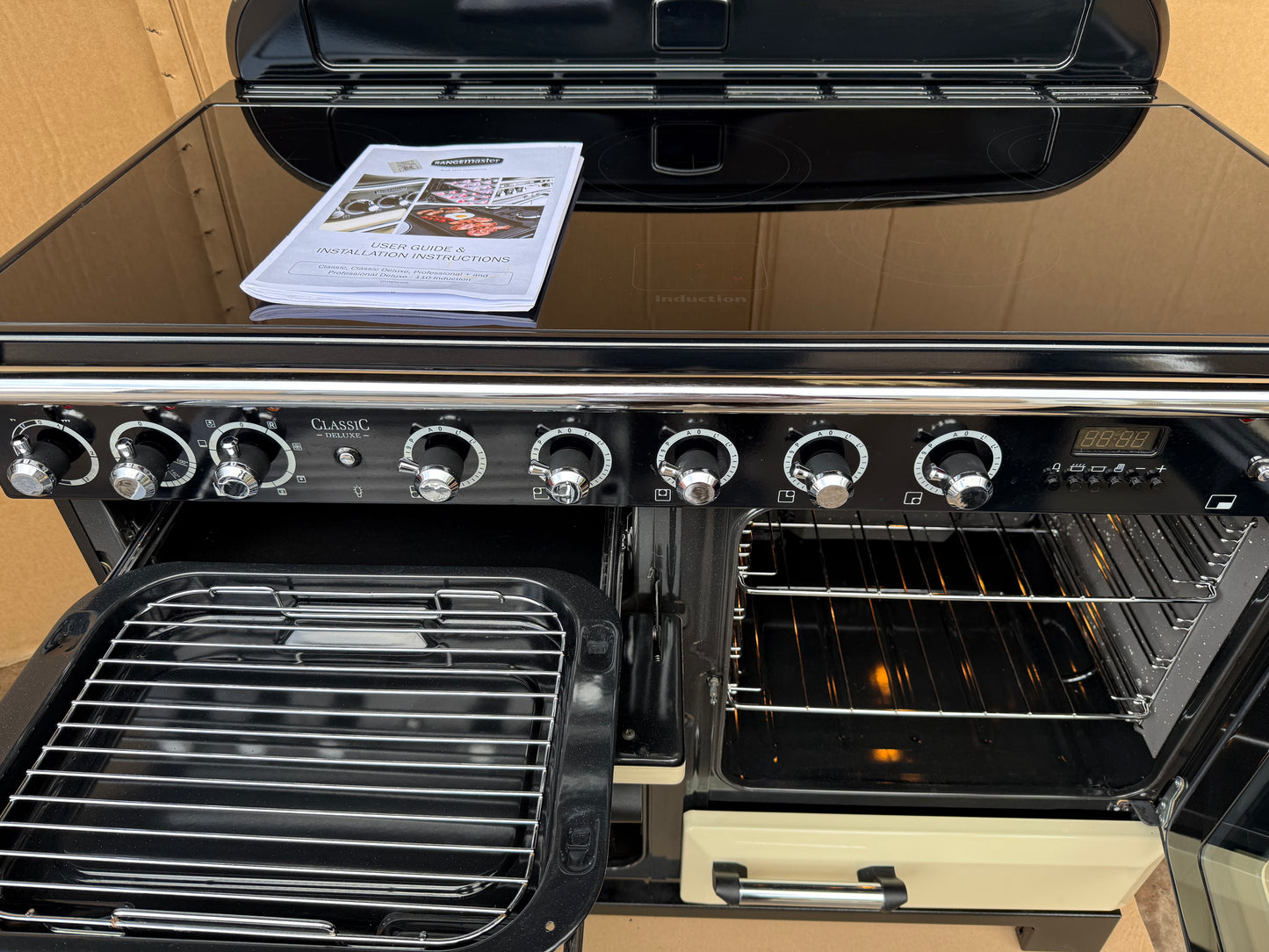 RANGEMASTER CLASSIC DELUXE 110 G5 INDUCTION ALL ELECTRIC COOKER
