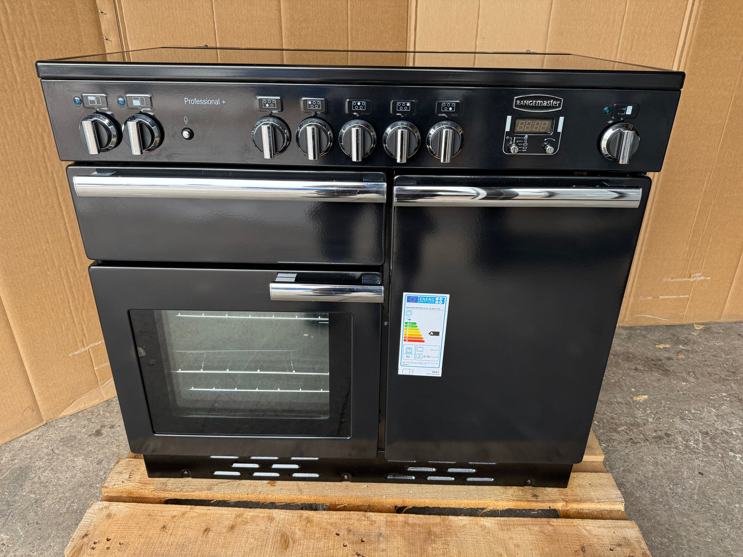 RANGEMASTER PROFESSIONAL PLUS 100 INDUCTION ALL ELECTRIC COOKER