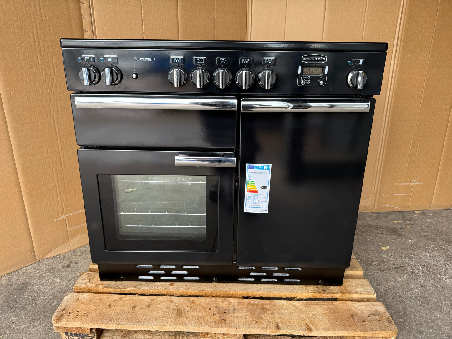 RANGEMASTER PROFESSIONAL PLUS 100 INDUCTION ALL ELECTRIC COOKER