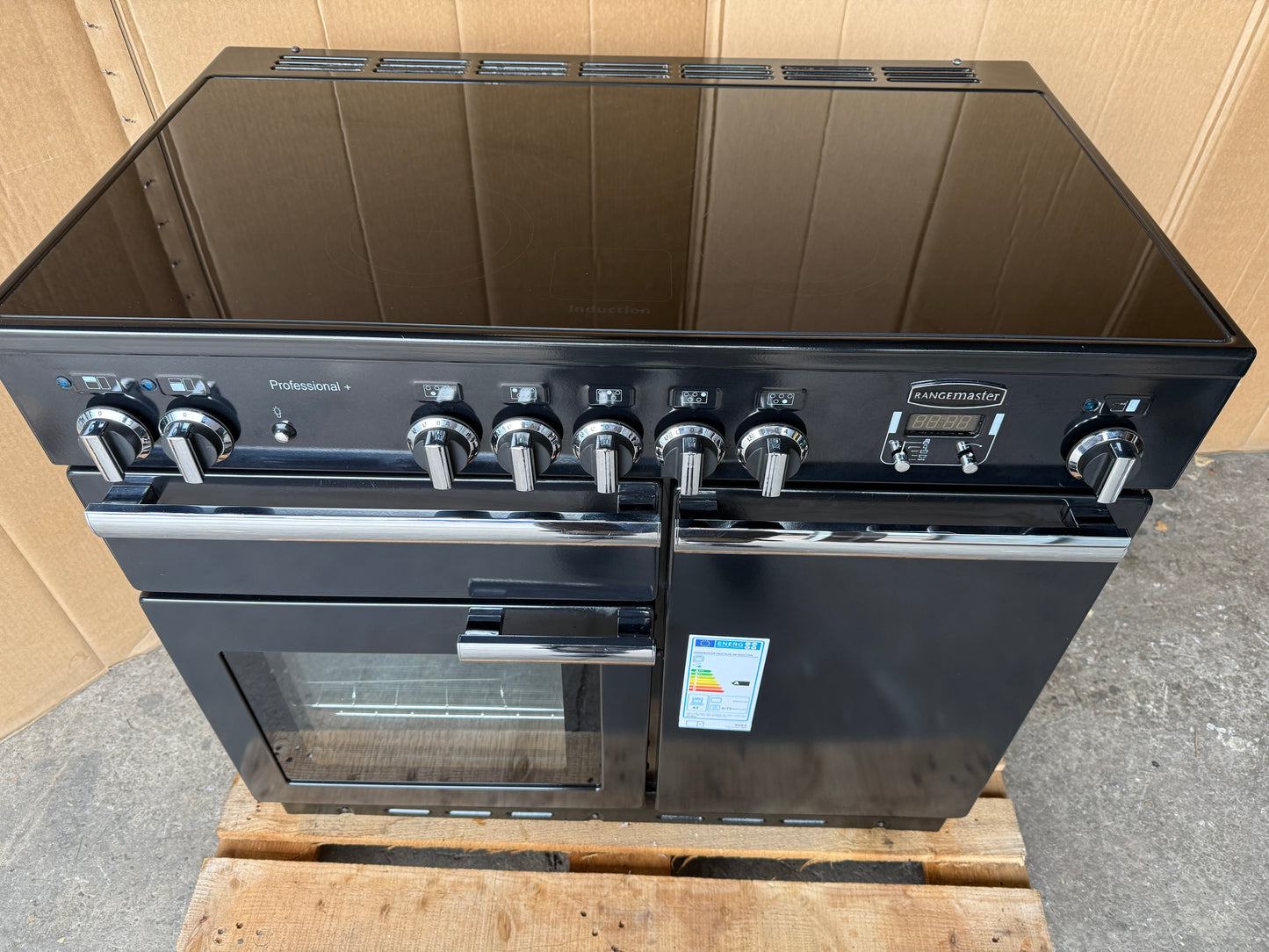RANGEMASTER PROFESSIONAL PLUS 100 INDUCTION ALL ELECTRIC COOKER