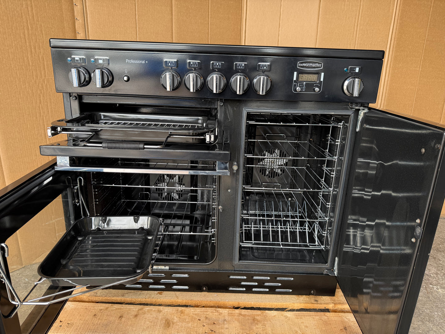 RANGEMASTER PROFESSIONAL PLUS 100 INDUCTION ALL ELECTRIC COOKER
