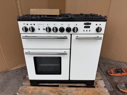 RANGEMASTER ESTATE 90 DUAL FUEL FSD IVORY/CHROME
