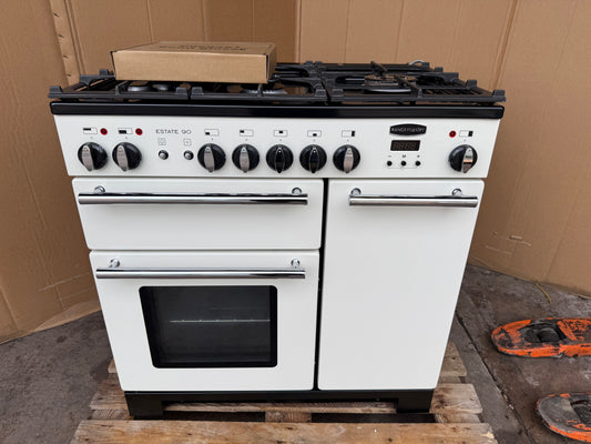 RANGEMASTER ESTATE 90 DUAL FUEL FSD IVORY/CHROME