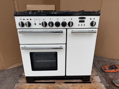 RANGEMASTER ESTATE 90 DUAL FUEL FSD IVORY/CHROME