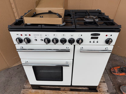 RANGEMASTER ESTATE 90 DUAL FUEL FSD IVORY/CHROME