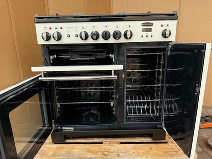 RANGEMASTER ESTATE 90 DUAL FUEL FSD IVORY/CHROME