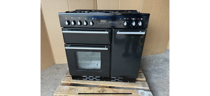 Rangemaster Toledo 90 Dual Fuel FSD Black/chrome