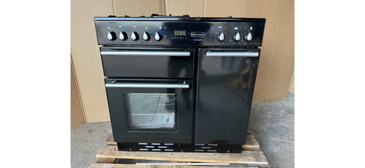 Rangemaster Toledo 90 Dual Fuel FSD Black/chrome