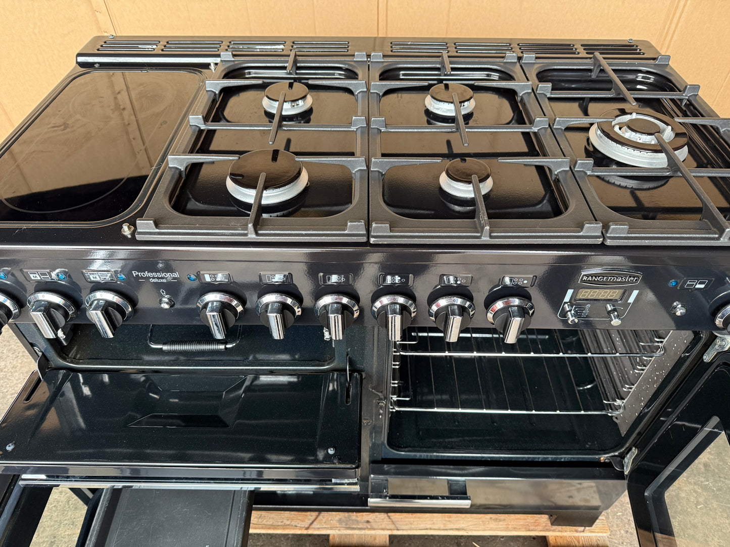 RANGEMASTER PROFESSIONAL DELUXE 110 DUAL FUEL FSD BLACK