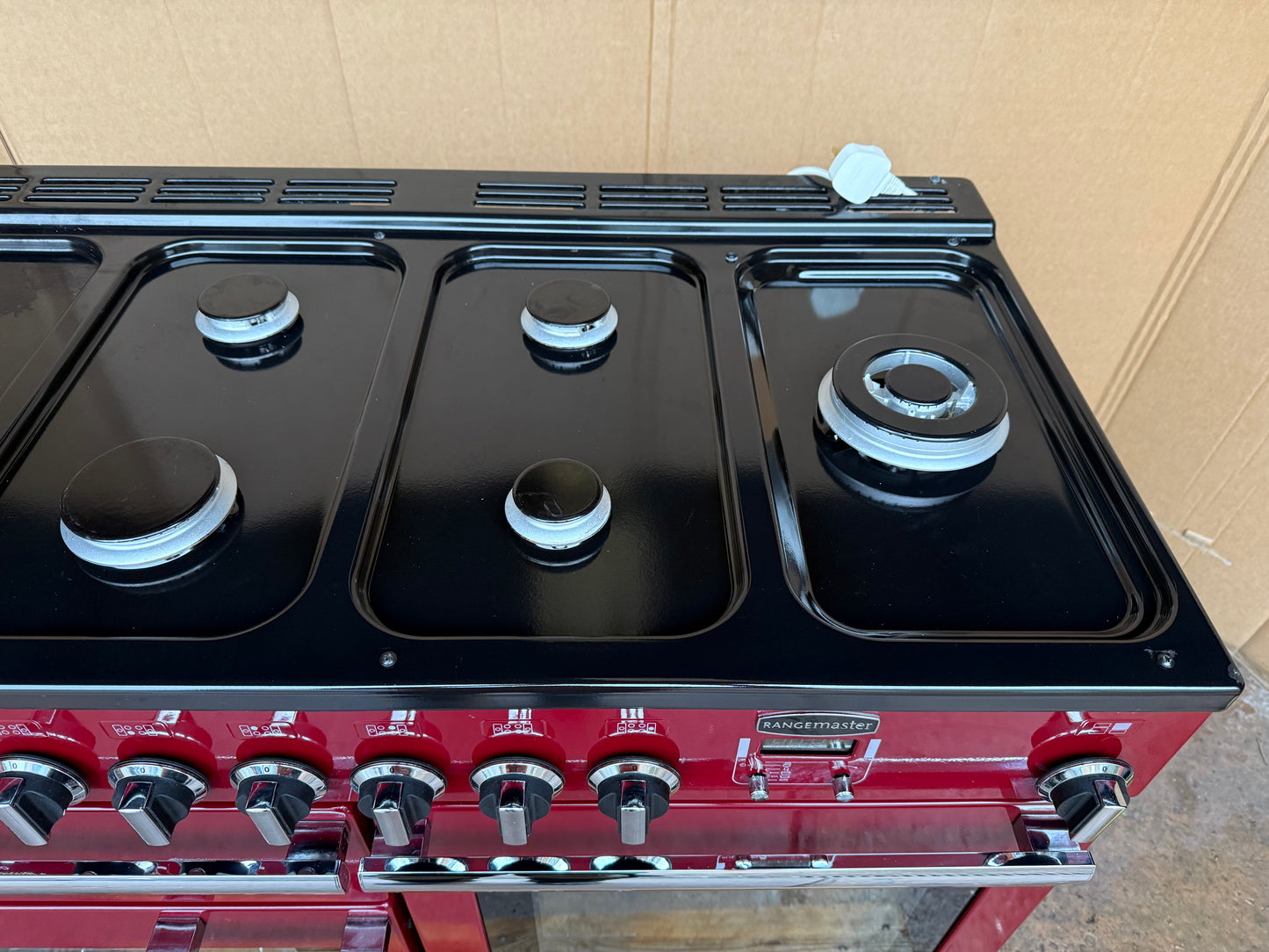 RANGEMASTER PROFESSIONAL PLUS 110 Burgundy Red Natural Gas