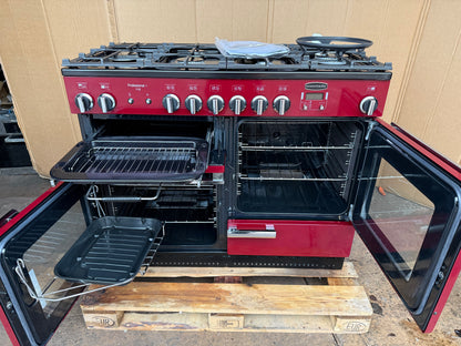 RANGEMASTER PROFESSIONAL PLUS 110 Burgundy Red Natural Gas