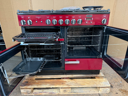 RANGEMASTER PROFESSIONAL PLUS 110 Burgundy Red Natural Gas