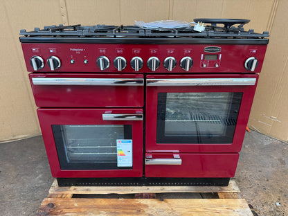 RANGEMASTER PROFESSIONAL PLUS 110 Burgundy Red Natural Gas