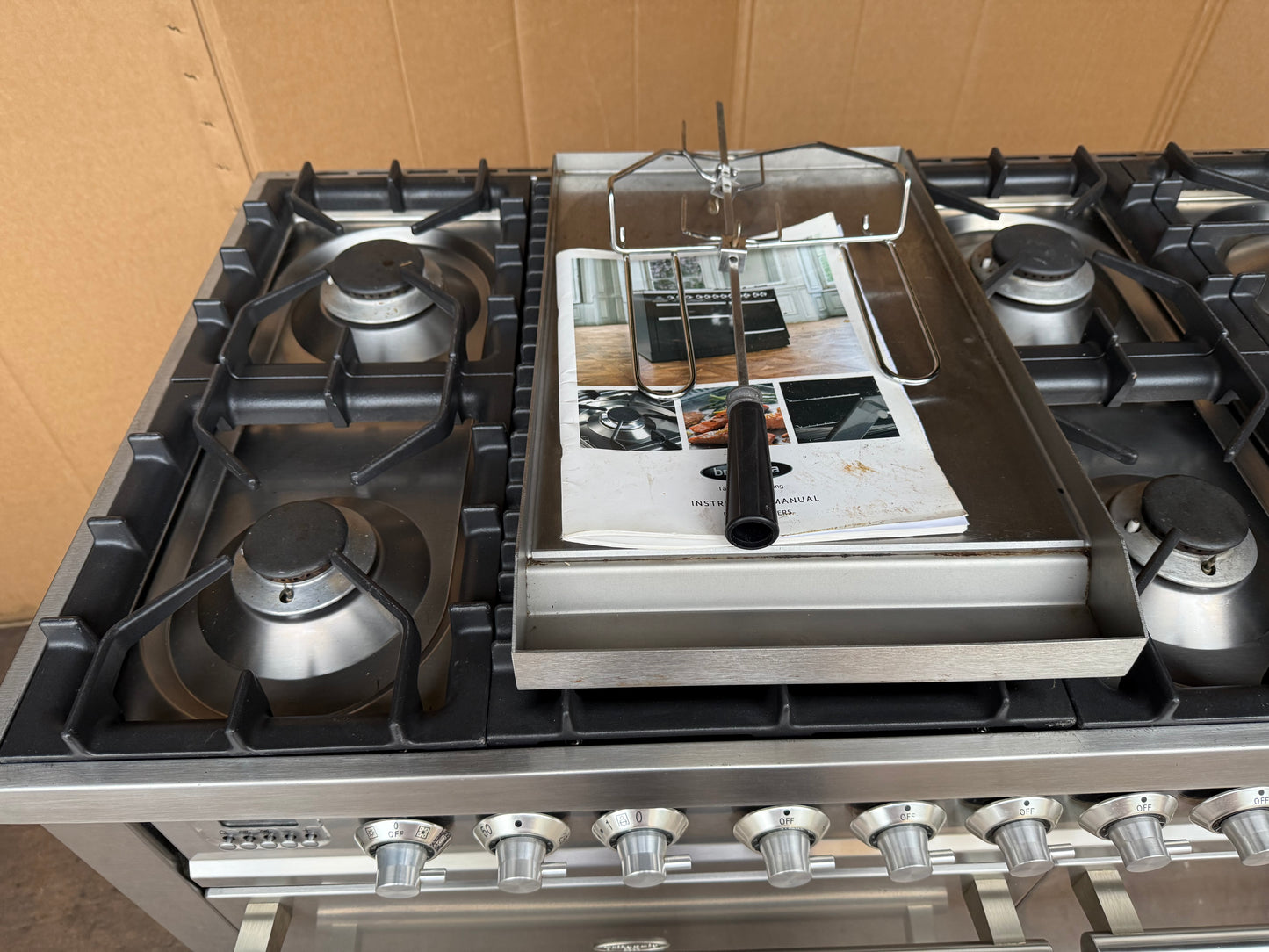 BRITANNIA 110 DUAL FUEL FSD COOKER
