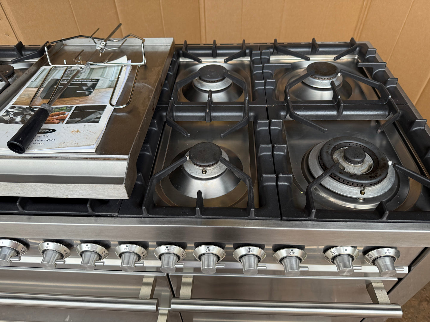 BRITANNIA 110 DUAL FUEL FSD COOKER