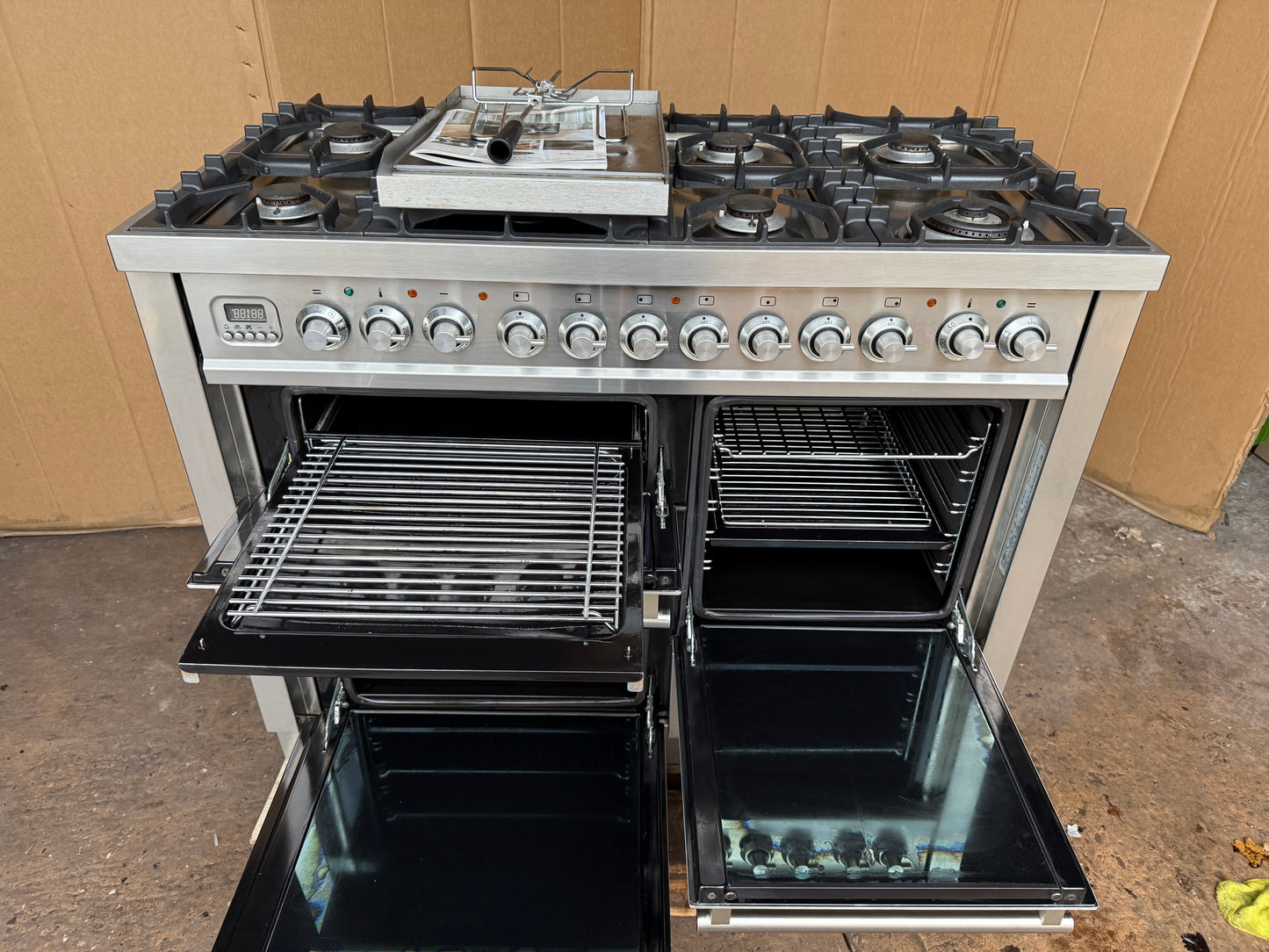 BRITANNIA 110 DUAL FUEL FSD COOKER