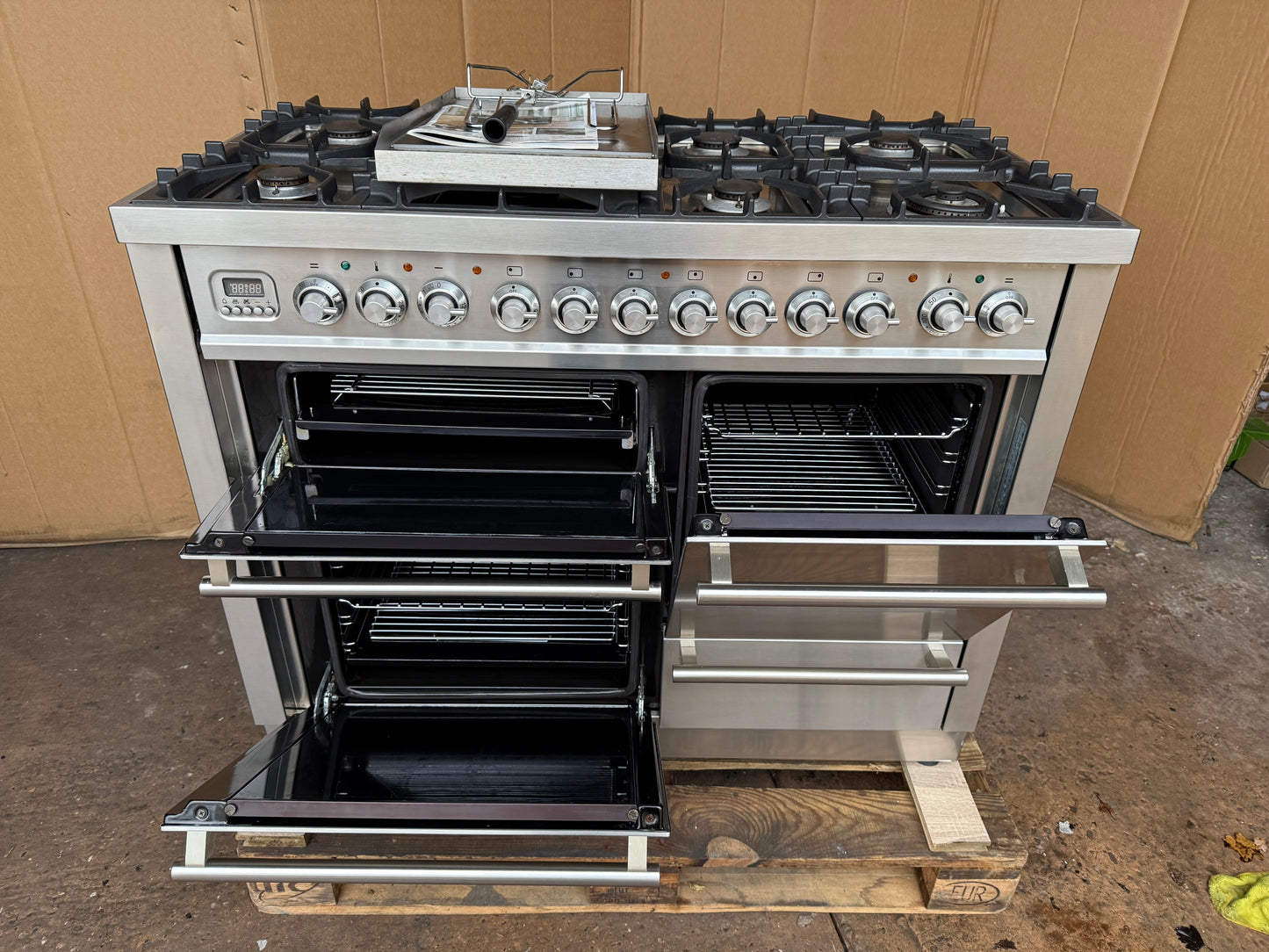 BRITANNIA 110 DUAL FUEL FSD COOKER