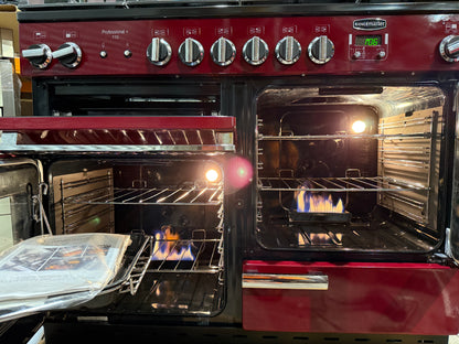 RANGEMASTER PROFESSIONAL PLUS 110 Burgundy Red Natural Gas