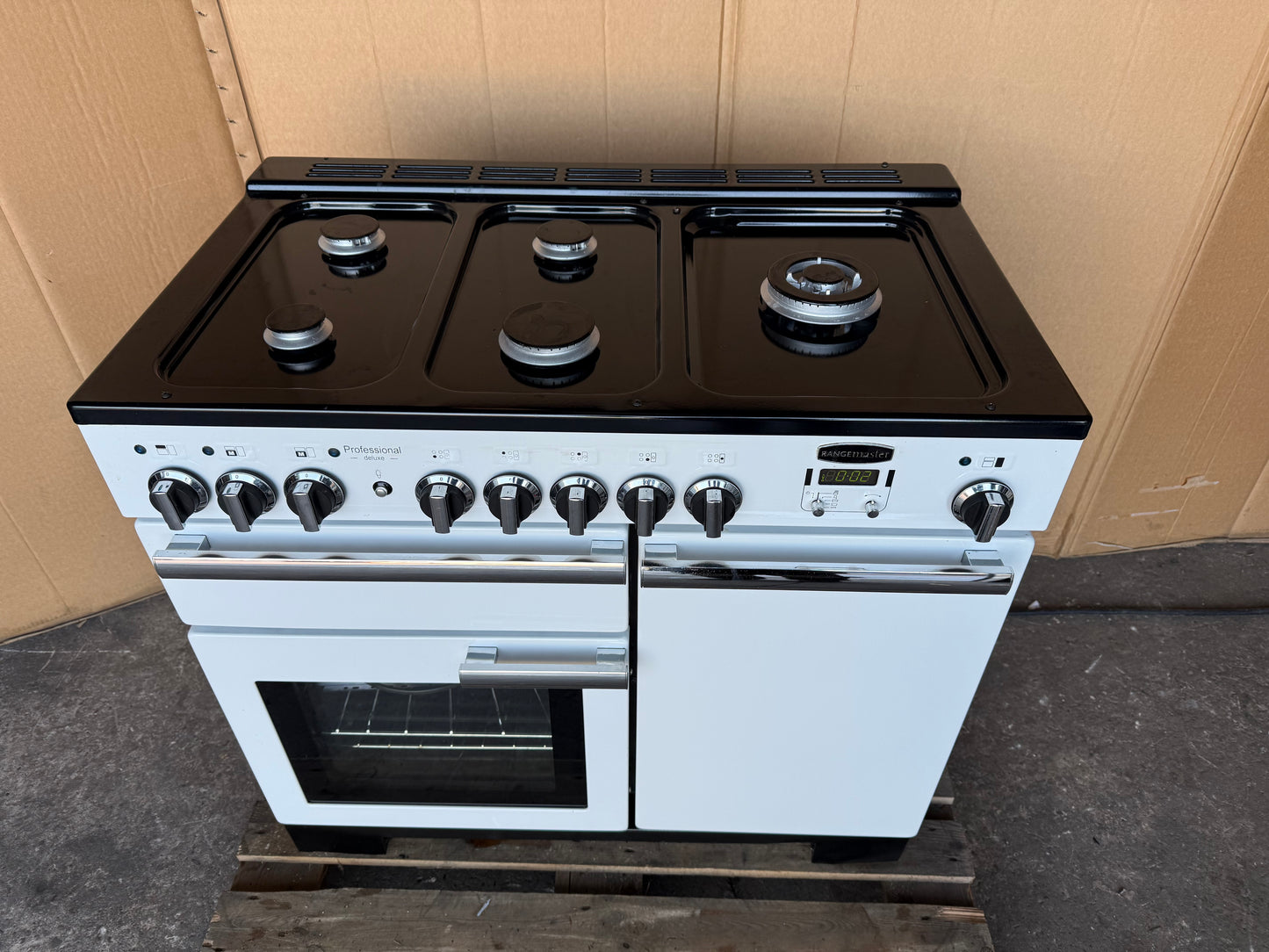 RANGEMASTER PROFESSIONAL DELUXE 100 DUAL FUEL FSD WHITE