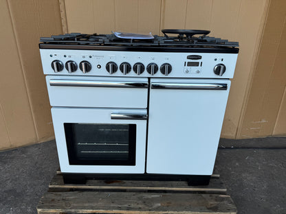 RANGEMASTER PROFESSIONAL DELUXE 100 DUAL FUEL FSD WHITE
