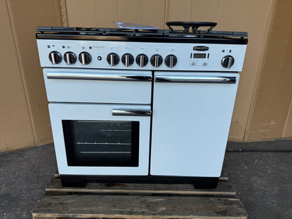 RANGEMASTER PROFESSIONAL DELUXE 100 DUAL FUEL FSD WHITE