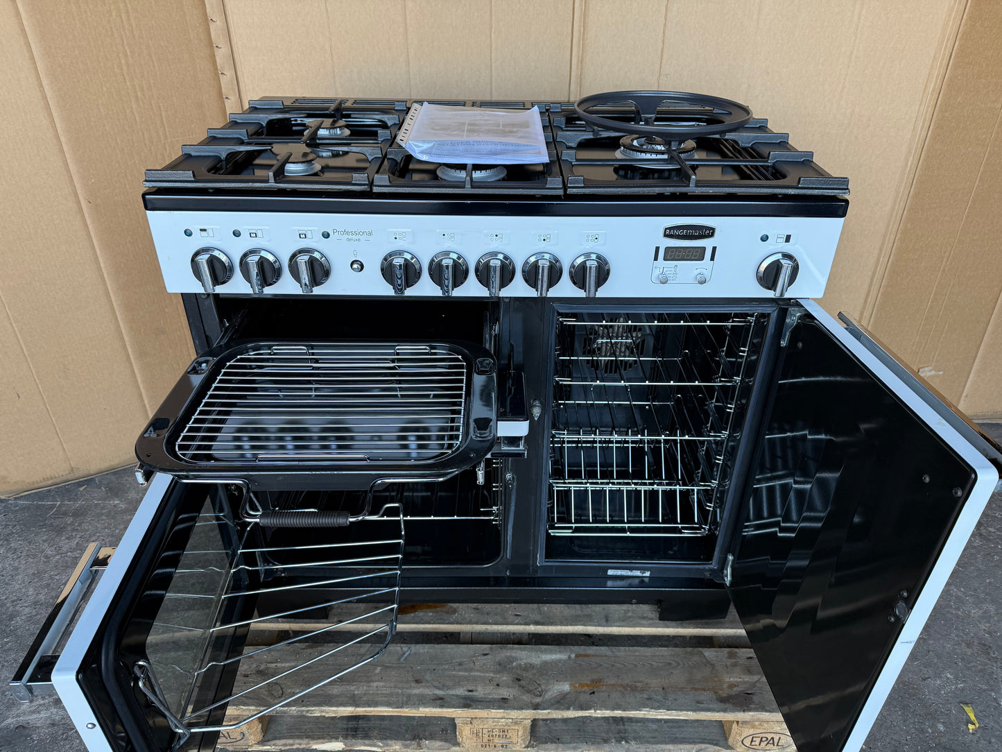 RANGEMASTER PROFESSIONAL DELUXE 100 DUAL FUEL FSD WHITE